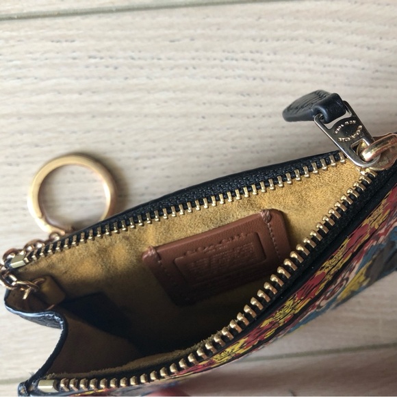 Coach Disney Mickey Mouse x Keith Haring Mini Skinny Id Case - Picture 3 of 7